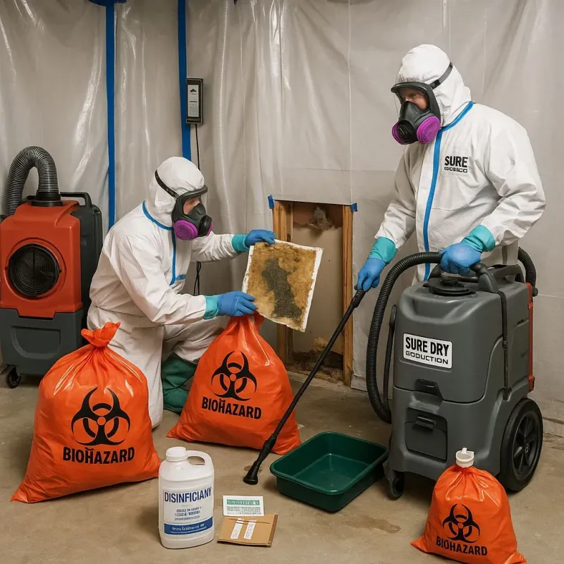 Contaminated Water Handling Protocols process in East Brainerd, TN